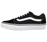 Vans Ward, Sneaker Uomo, Suede Canvas Black White, 41 EU