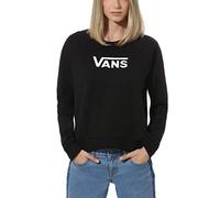 Vans Felpa girocollo WM Flying V Ft Boxy Crew Cotone Nero Donna S