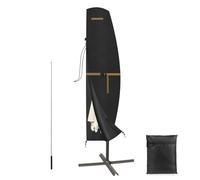 VANSHEIM Copertura Impermeabile Ombrellone Giardino - Telo Oxford 420D Ø3m - 220x45/70/50cm