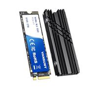 Vansuny 2TB SSD Interno NVMe M.2 SSD PCIe 4.0 SSD 7000 MB/s in lettura 2280 Gen4 M.2 NVMe con dissipatore di calore per computer, laptop e console di gioco