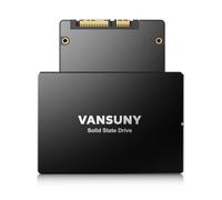 Vansuny 512GB SSD Interno SATA III 2.5" Unità Stato Solido X12 Nero