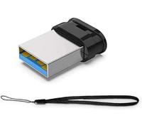 Vansuny Chiavetta USB 128GB 3.0 con Cordino, Mini Pen Drive USB Memory Stick Thumb Drive PenDrive Jump Drive per Desktop Laptop PC (Nero,up to 100 MB/s)