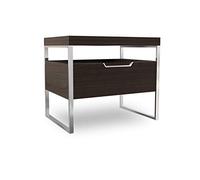 Vant Legno Comodini - Noce Marrone Argento