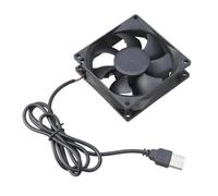 Vanta della Custodia per Computer da 80x25mm Tranquilla DC5V A Bassa Rumore Flussi Alti Radiatore Rete Raffreddamento CPU Ventola Raffreddamento Silenzioso Dispositivi