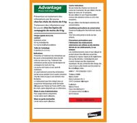 VANTAGGIO 40 - 6 pipette antiparassitarie - Per gatto e coniglio di peso inferiore a 4 kg