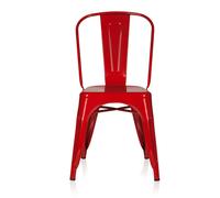 VANTAGGIO COMFORT - Sedia bistro Rosso