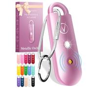 Vantamo Allarme Personale Antiaggressione per Autodifesa Donna Con Doppio 130dB Altoparlante, Kit Autodifesa Femminile Con Luce