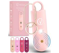 Vantamo Allarme Personale Antiaggressione per Autodifesa Donna Con Doppio 130dB Altoparlante, Kit Autodifesa Femminile Con Luce Luminosa Stroboscopica e Indicatore Di Carica Della Batteria
