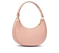 Vantamo Borsa a mezzaluna da donna - Borsa a mezzaluna in ecopelle con antifurto RFID e tracolla regolabile - luna con cerniere dorate e clip anti-borseggio - forma di luna per tutti i giorni