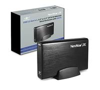 Vantec NexStar JX, USB 3.2 Gen1x1, unità HDD/SSD SATA III da 3,5" o 2,5" con eSATA (NST-358SU3-BK), colore nero