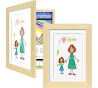 Vantimo Cornice A4 per Conservare Infantili Disegni Cornici Artistiche per Bambini con Apertura Frontale, Contiene Fino a 150 Opere d'arte