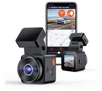 VANTRUE E1 Lite MINI Dash Cam Auto 1 Canale 1080P Anteriore, Minimalisti | Telecamera Anteriore, WiFi, GPS, Controllo APP, Comando vocale, HDR, Monitoraggio parcheggio, Neopatentati, Max 512GB