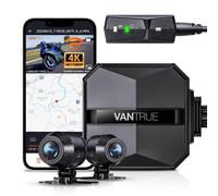 VANTRUE F1 4K 1080P Telecamera Moto Impermeabile IP67 5GHz WiFi GPS Dash Cam