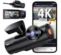 VANTRUE N4 Pro 4K +1080P+1080P 3 Lent STARVIS 2 Sensor Dash Cam, 5GHz WiFi GPS Telecamera per Auto, 3xHDR IR Dashcam Auto, Controllo Vocale 24h. Modalità di Parcheggio Buffer, 3.19” IPS Max 512G
