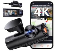 VANTRUE N4 Pro 4K +1080P+1080P 3 Lent STARVIS 2 Sensor Dash Cam, 5GHz WiFi GPS Telecamera per Auto, 3xHDR IR Dashcam Auto, Controllo Vocale 24h. Modalità di Parcheggio Buffer, 3.19” IPS Max 512G