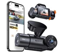 VANTRUE NEXUS-2X Dashcam Auto 2.7K+1080P WiFi GPS Anteriore Interno 24 ore Pa...