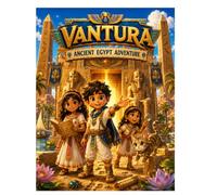 VANTURA: Ancient Egypt Adventure: A Fun Coloring, Activity and Learning Book for Kids Ages 4-8