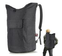 Vanu Campers Zaino da viaggio per biancheria sporca, XXL, 115 litri, grande con spallacci imbottiti, Laundry Bag Travel, borsa per la biancheria, pieghevole, borsa da spiaggia, resistente agli strappi