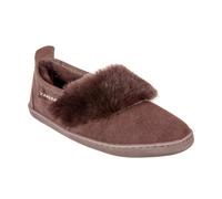 Vanuba Pantoffole in Vera Pelle con Lâmmfell Lavorato a Maglia, D012