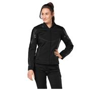 Vanucci VSJ-3 Donna In Pelle Giacca Tuta nero, taglia 40