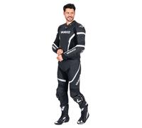 Vanucci VSM-5 Uomo Completo in pelle 2 pezzi Nero/Bianco 48