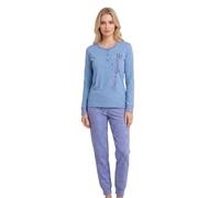 Vanuè Pigiama Donna Cotone Leggero Lungo Estivo - Pigiama Due Pezzi in 100% Fresco Cotone