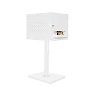 VANYA Supporto per stampante compatto, facile da montare, robusto per cabina fotografica, casa e ufficio (bianco, 525L)