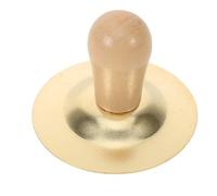 VANZACK 1 paio Cymbali per Rame con Legno Strumento Musicale Percussivo per Danze e Feste per Sviluppare Abilità Musicali Dei