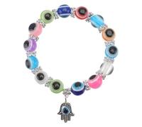 VANZACK 1 Pezzo braccialetto amuleto CAMBINO MALE occhio braccialetti ragazze evil eye bracelet bracciale da donna retrò braccialetto da donna alla moda resina Colorful