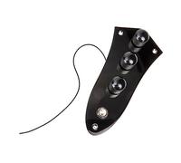 VANZACK 1 set Piastra Controllo Elettrica per Chitarra Completo con Manopole e Cablaggio Pre Assemblato Accessorio Pratico e Resistente per Elettriche Facile Installazione e Design