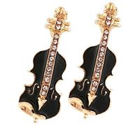 VANZACK 1 Set Spille Per Abbigliamento Violino Smaltata Spille Decorative Per E Accessori Eleganti E Versatili Per E Ragazze Per Feste E Natale 2 Pezzi