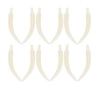 VANZACK 100 Pezzi Ciondolo con Zanne di Elefante in Plastica Bianco per Creazione di Gioielli, Design Realistico e Tocco Sofisticato, Uso Duraturo e Manutenzione Ridotta per Decorazioni