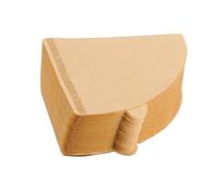 VANZACK 100 pezzi Filtri Carta Caffè Conici Filtri Caffè Americano Usa e Getta Carta Filtro Professionale per Macchina e Metodo Manuale Dispositivi Pratici per Viaggi e Casa