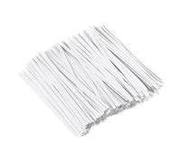 VANZACK 1000 pezzi Laccetti Chiudi Sacchetti in Carta Riutilizzabili per Pane Snack Dolci Legature Resistenti e Pratiche per Sacchetti Alimentari Facili da Usare e Sicuri