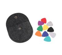 VANZACK 10pezzi Plettro in Feltro Forma di Cuore per Ukulele di Pletttri Musicali in Feltro per Chitarra e Basso per Musicisti Corda Feste e Celebrazioni