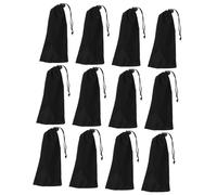 VANZACK 12 Pezzi Bustine Morbide per Occhiali Sole e Casa Custodie Protettive Leggere e per Occhiali Smartphone e