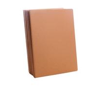 VANZACK 12 Pezzi Taccuino in Carta Kraft Marrone 40 Pagine, Stile Classico | Foglio Interno Bianco senza Righe, Impaginazione Orizzontale, per Scrittura Creativa e Poesia