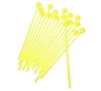 VANZACK 16 pezzi Bacchette Percussioni Gialle Mazzuole Portatili per Strumenti Musicali Didattico Manuale per Ragazzi e Ragazze Regalo Educativo Resistente