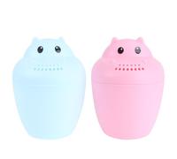 VANZACK 2 Cucchiaio Bagno per Ragazzo in Durevole Design Cartone Animato Rosso e Blu Per Lavaggio e Doccia Facile da Pulire e Smontare