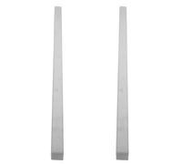 VANZACK 2 Pezzi Barra Divisoria Struttura di Supporto Sicura in Acciaio Inossidabile 32cm e Compatibilità Versatile per Teglie Alimentari per Accessori Catering e Buffet