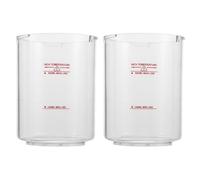 VANZACK 2 Pezzi Contenitore di Ricambio per Viso 650ml in Abs Grande Capacità e Facile Sostituzione per Apparecchiature Facciali a Casa e Spa