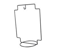 VANZACK 2 Pezzi Supporto da Parete in per Micro e Vasi Appesi con Gancio per Bottiglie Decorative e Fioriere Staffa Portavaso Compatta per Balcone e