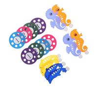VANZACK 2 Set Giochi Subacquei per Dischi Numerati con Figure di Animali Acquatici cavità e Delfini Gioco Educativo per Piscina e Allenamento Immersione