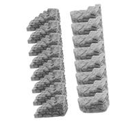 VANZACK 20 Di Accessori Curvi E Decorazioni Per Scale In Pietra Per Micro Bambole Decorazioni Per Scale Gradini