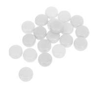 VANZACK 20 Pezzi Scatola di squillo a campana della bambola creatore di rumore per Accessori fai -da -te accessori per fare rumore creatore di suoni per giocattoli plastica bianca