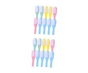 VANZACK 20 Spazzole per Ragazzo Comfort Piccole e Leggere con Setole Morbide per e Pettinatura Accessori Sicuri per del Capello