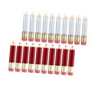 VANZACK 20pezzi Contenitori Vuoti Per Lucidalabbra Mini Tubo Gloss Trasparente e Per Per Labbra e Cosmetici Riutilizzabili e Impermeabili