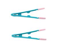 VANZACK 2pezzi Pettine Ergonomico Per Gatti Spazzola Portatile Per La Pulizia Degli Occhi Rimuove Le Lacrime e Residui Design Leggero e Facile Da Usare Per La Toelettatura Domestica