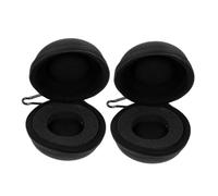 VANZACK 2pezzi Scatola Portaorologi Rotonda da Viaggio Antiurto per Orologio da Polso e Custodia per Smartwatch Contenitore per Orologio Design Cerniera Organizza e Proteggi Efficacemente