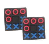 VANZACK 2sets Scacchi Da Gioco a Griglia in Plastica Giocattolo Educativo Per Ragazzo Ragazza Sviluppa Capacità Di Problem Solving e Pensiero Strategico Per Genitori e Figli Promuove Inter